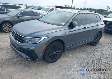 2022 Volkswagen Tiguan 2.0T Se R-Line Black from USA, damaged, VIN 3VVCB7AX2NM085344